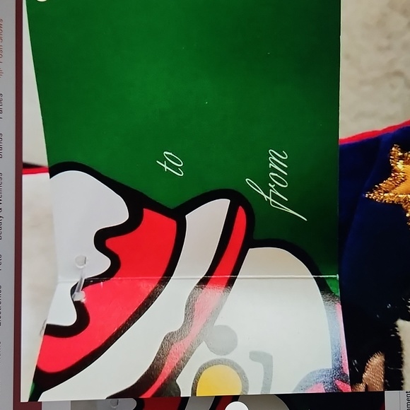 Santa chimney Christmas stocking - Picture 2 of 6